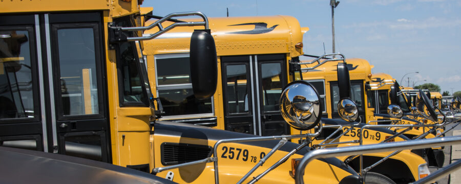 Guardian Bus Lines bus available for extended lease
